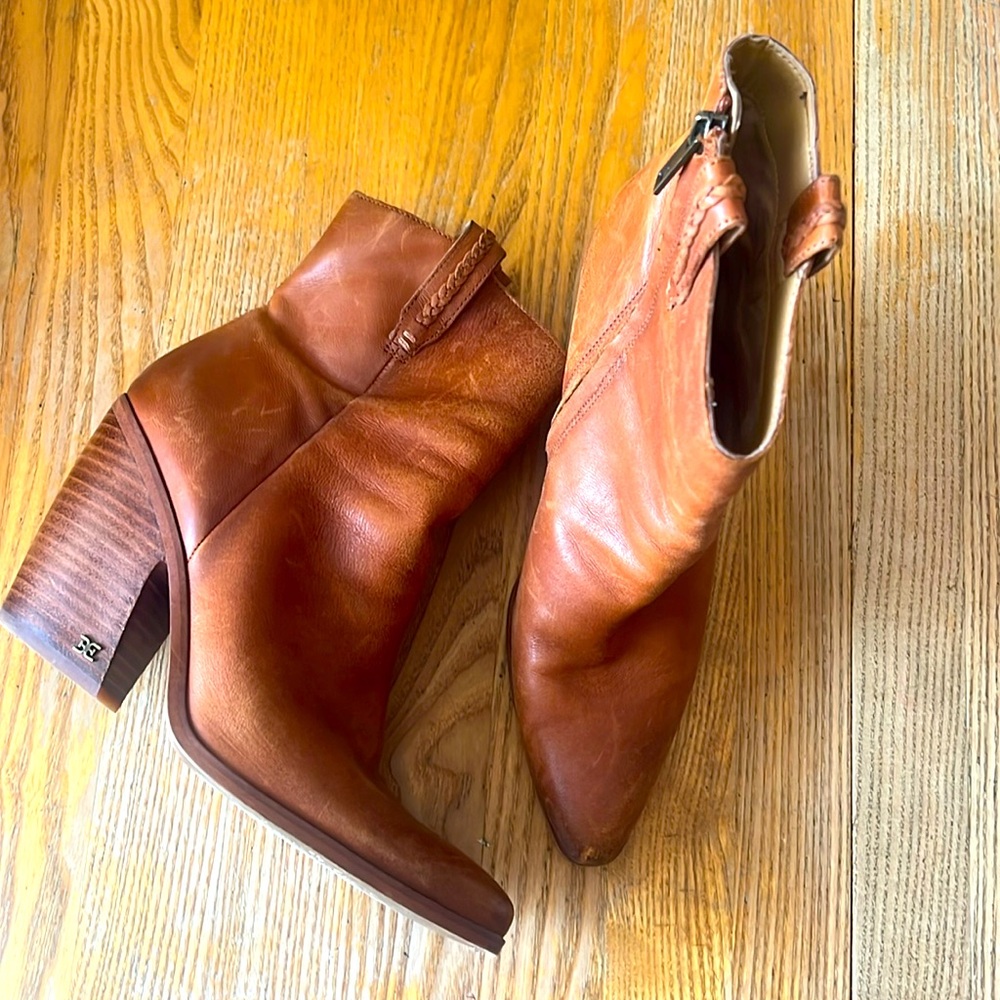 Sam Edelman Agnes Western Boots Womens size 9.5